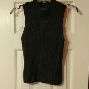 Limited Too Black with sparkles sleeves top
